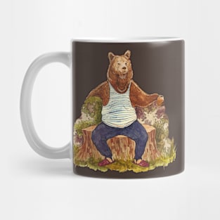 Lazy bear Mug